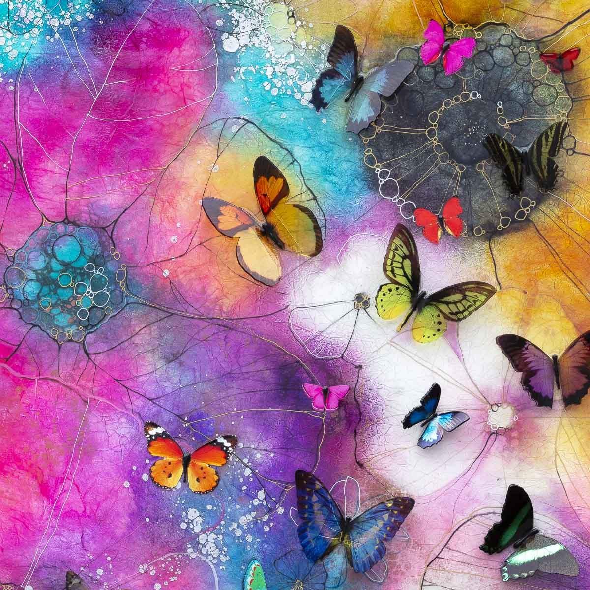 Sonata - Original - SOLD by artist Kerry Darlington - Wyecliffe Galleries