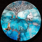 Soul Family - Original - SOLD by artist Kerry Darlington - Wyecliffe Galleries