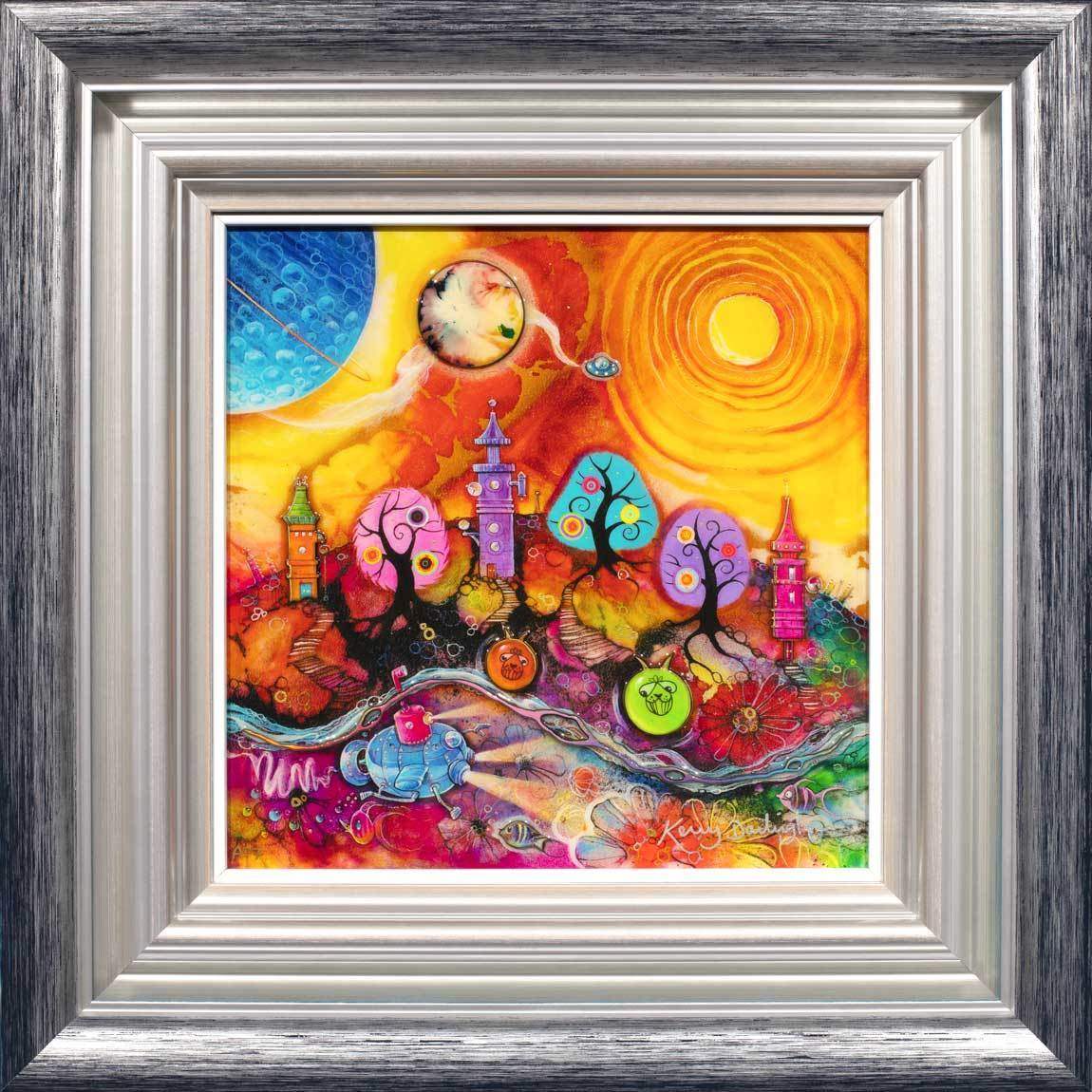 Space Hopping - Edition by artist Kerry Darlington - Wyecliffe Galleries