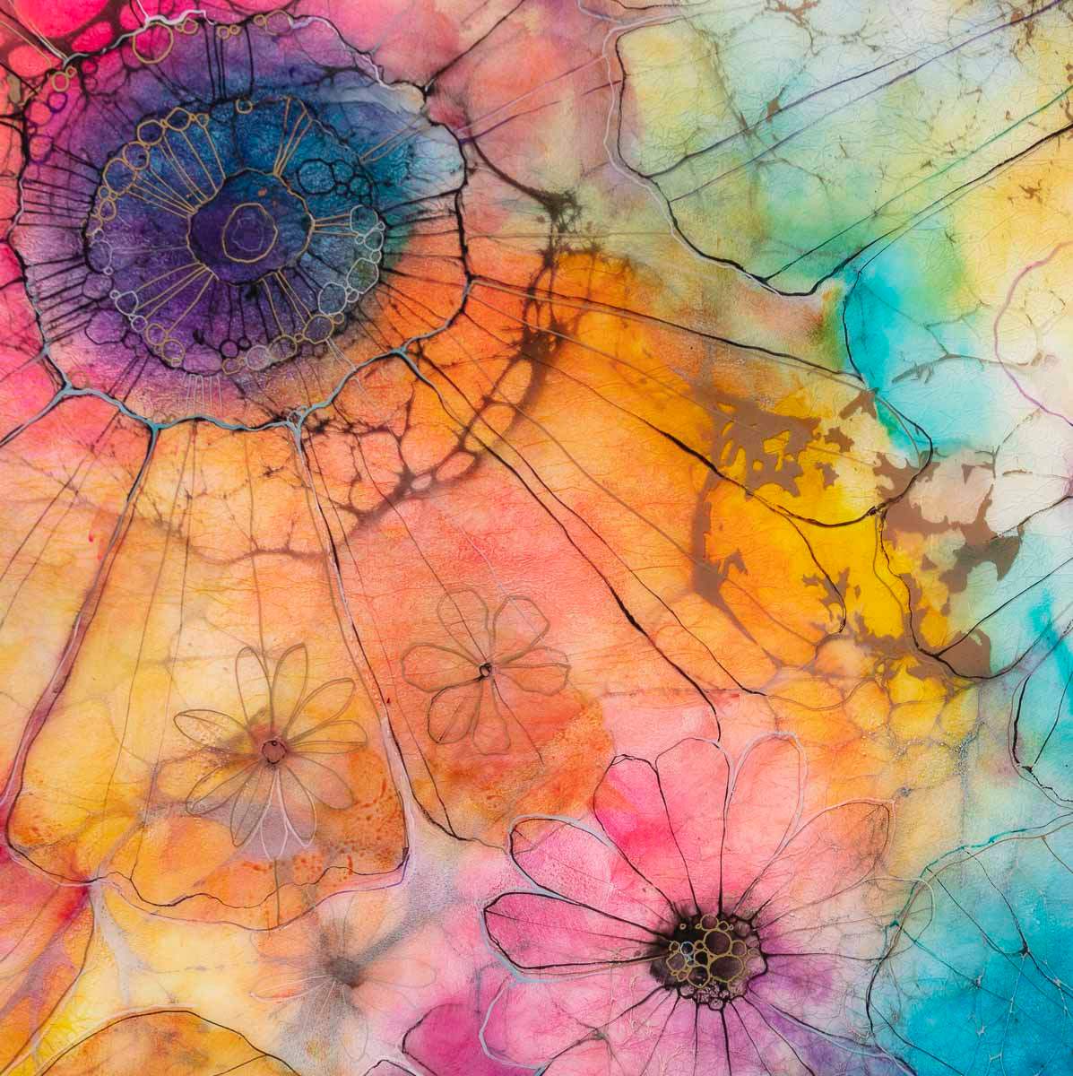 Spring Air - Original - SOLD by artist Kerry Darlington - Wyecliffe Galleries