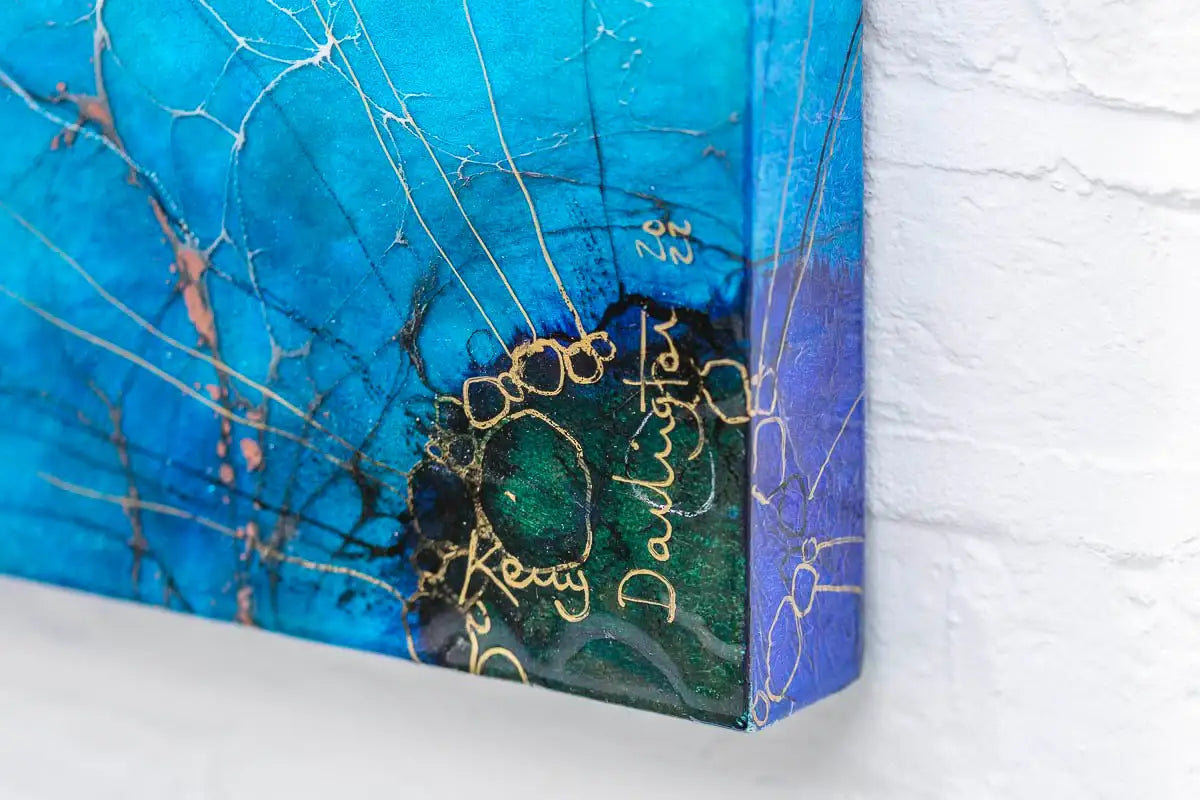 Spring Air - Original - SOLD by artist Kerry Darlington - Wyecliffe Galleries