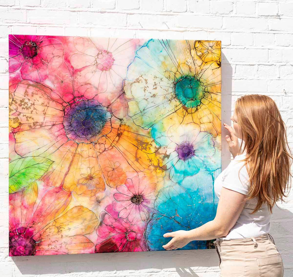 Spring Air - Original - SOLD by artist Kerry Darlington - Wyecliffe Galleries