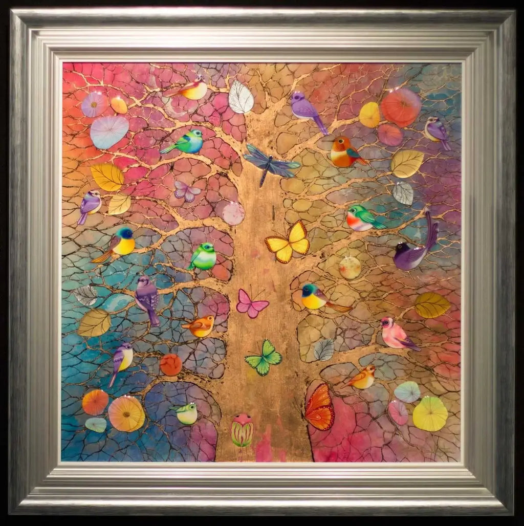 Spring Song - Original - SOLD by artist Kerry Darlington - Wyecliffe Galleries