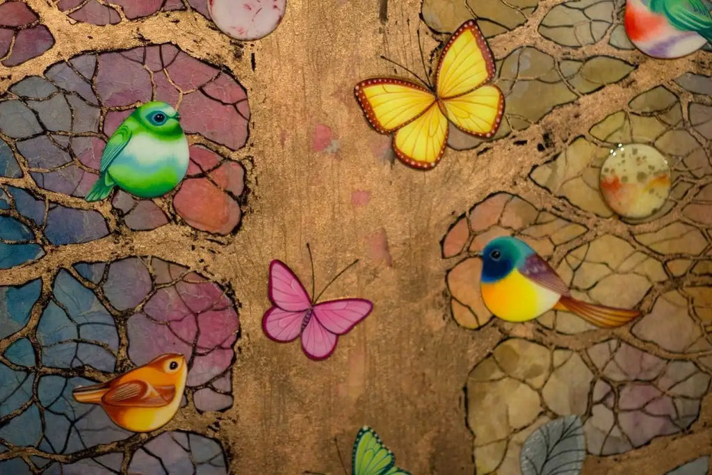 Spring Song - Original - SOLD by artist Kerry Darlington - Wyecliffe Galleries