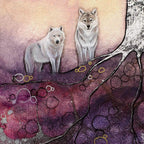 Stardust - Original - SOLD by artist Kerry Darlington - Wyecliffe Galleries