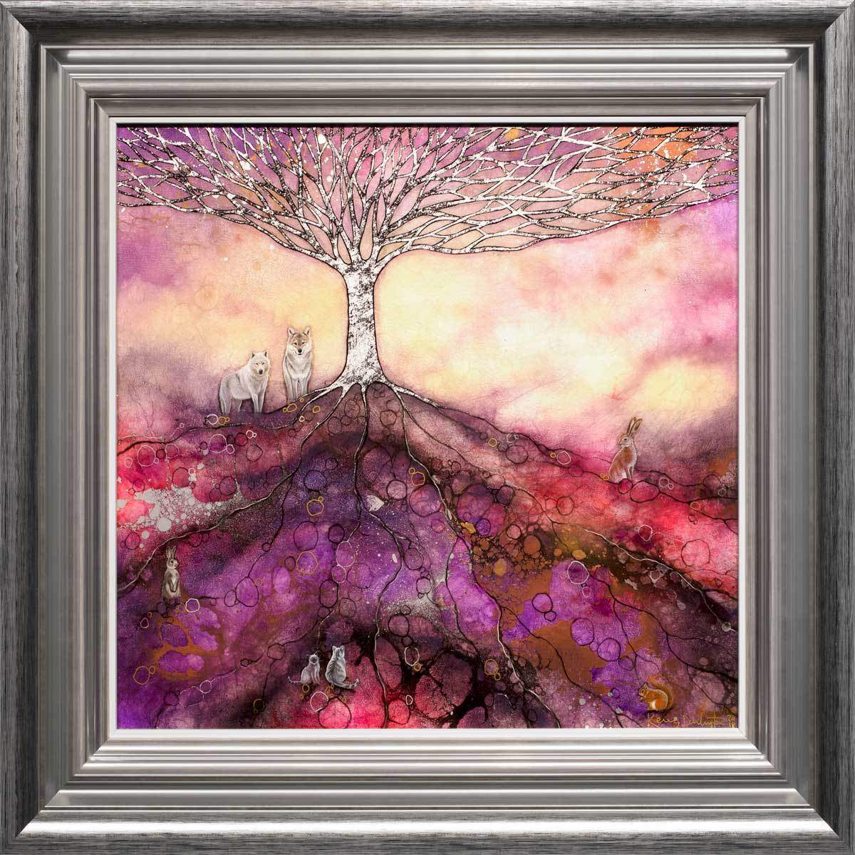 Stardust - Original - SOLD by artist Kerry Darlington - Wyecliffe Galleries