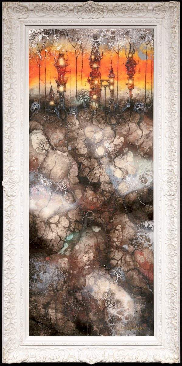 Strangeauld Place - Edition by artist Kerry Darlington - Wyecliffe Galleries