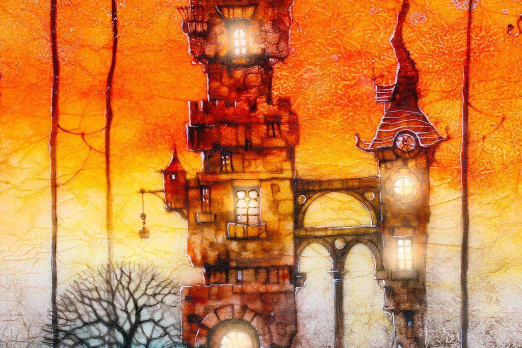Strangeauld Place - Edition by artist Kerry Darlington - Wyecliffe Galleries