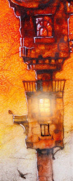 Strangeauld Place - Edition by artist Kerry Darlington - Wyecliffe Galleries