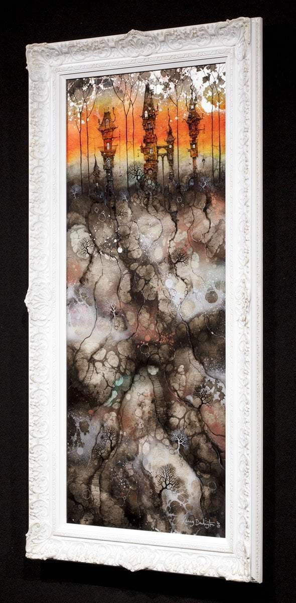 Strangeauld Place - Original by artist Kerry Darlington - Wyecliffe Galleries