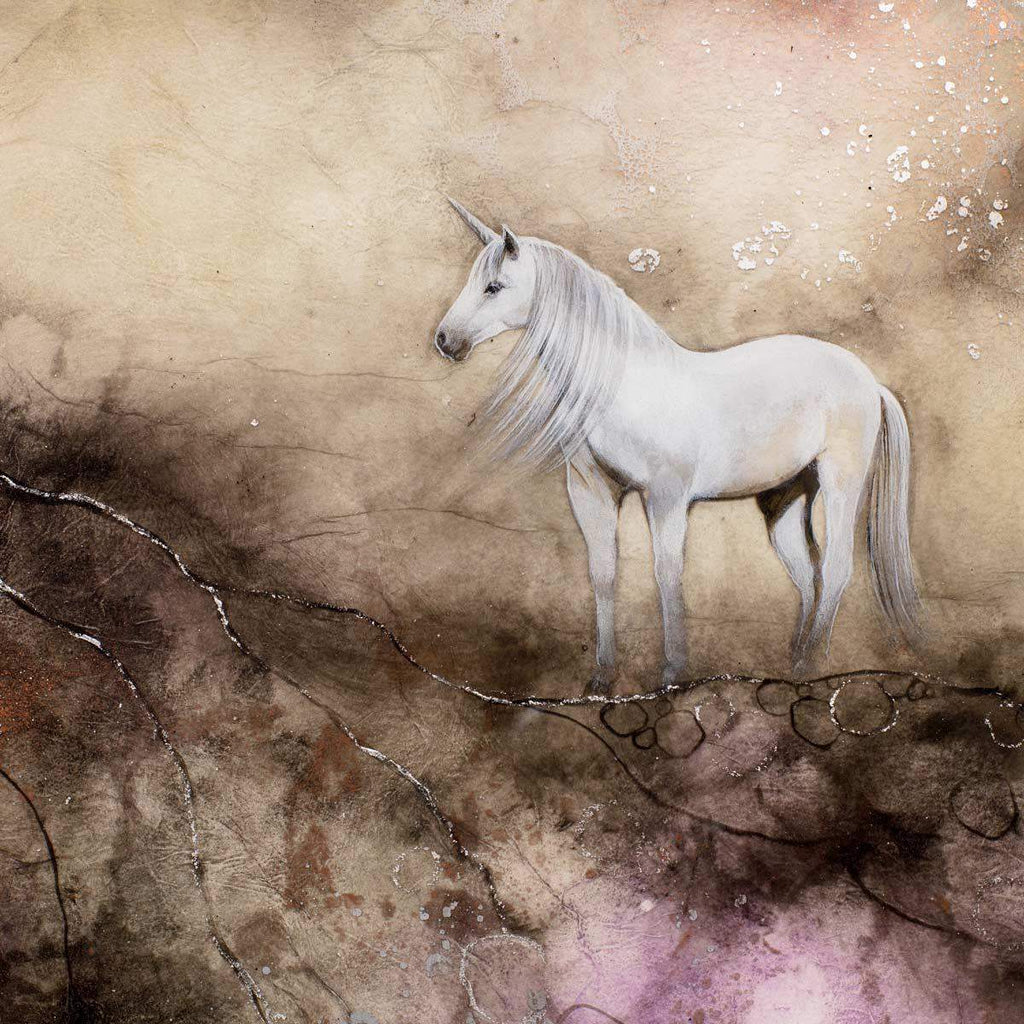 Streams Of Silver - Original - SOLD by artist Kerry Darlington - Wyecliffe Galleries