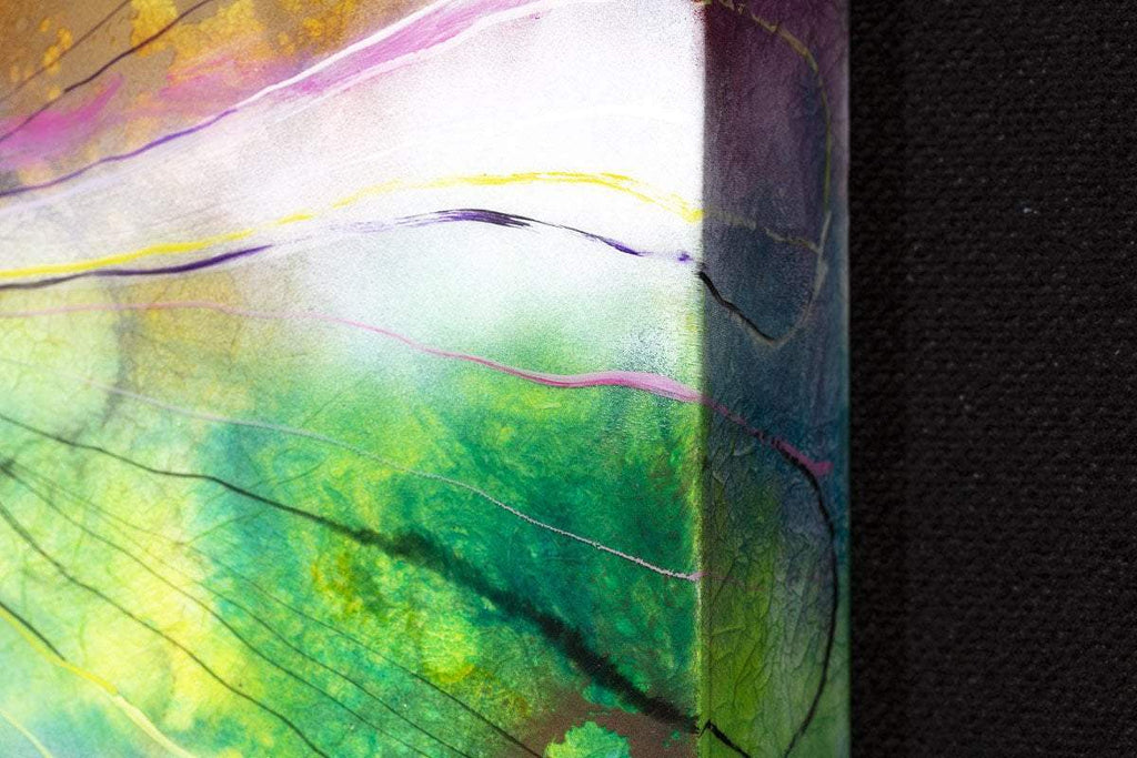 Sunny Flower - Original - SOLD by artist Kerry Darlington - Wyecliffe Galleries