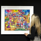 Sweets and Treats - Unique Edition by artist Kerry Darlington - Wyecliffe Galleries