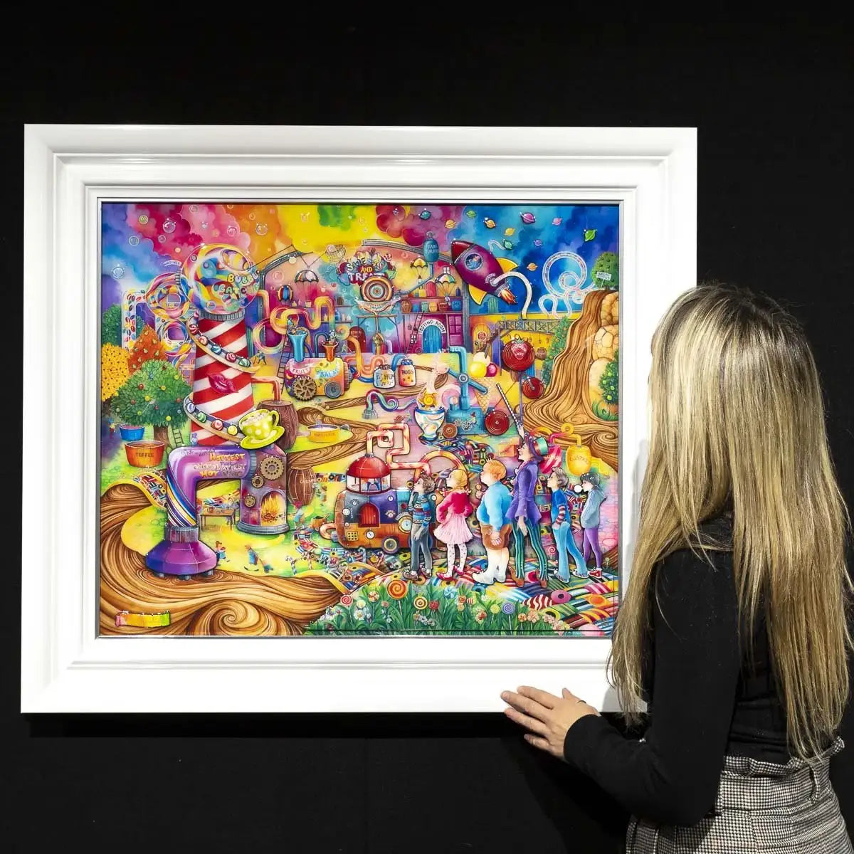 Sweets and Treats - Unique Edition by artist Kerry Darlington - Wyecliffe Galleries