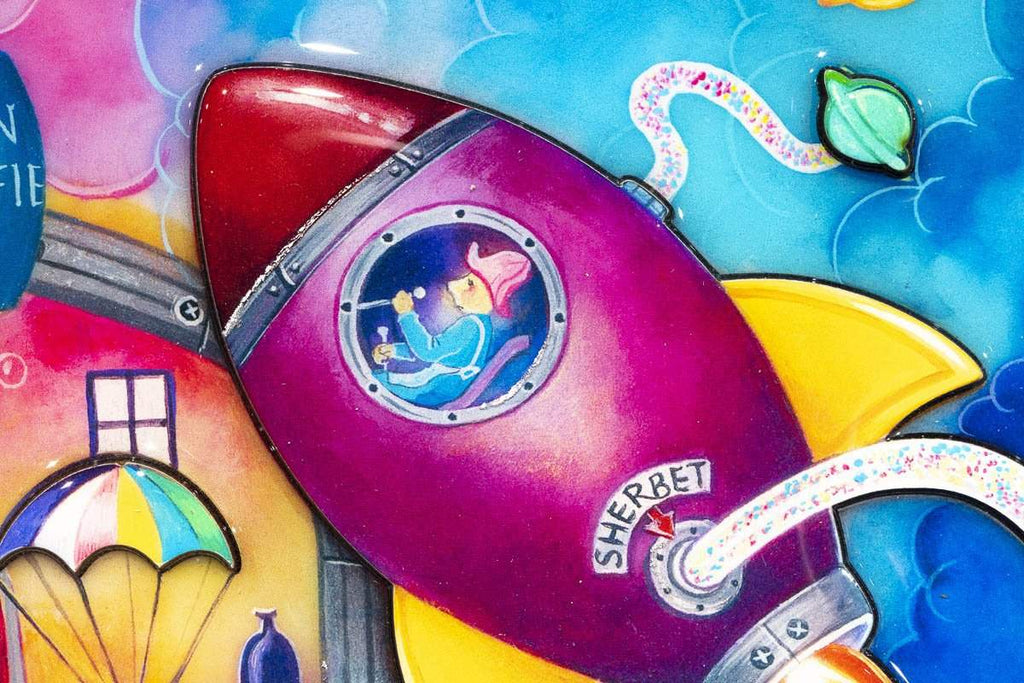 Sweets and Treats - Unique Edition by artist Kerry Darlington - Wyecliffe Galleries