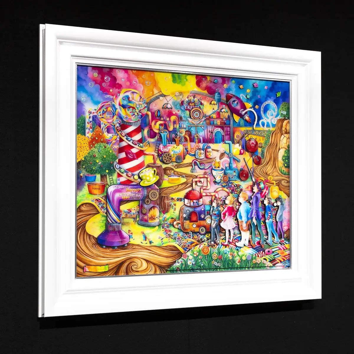 Sweets and Treats - Unique Edition by artist Kerry Darlington - Wyecliffe Galleries