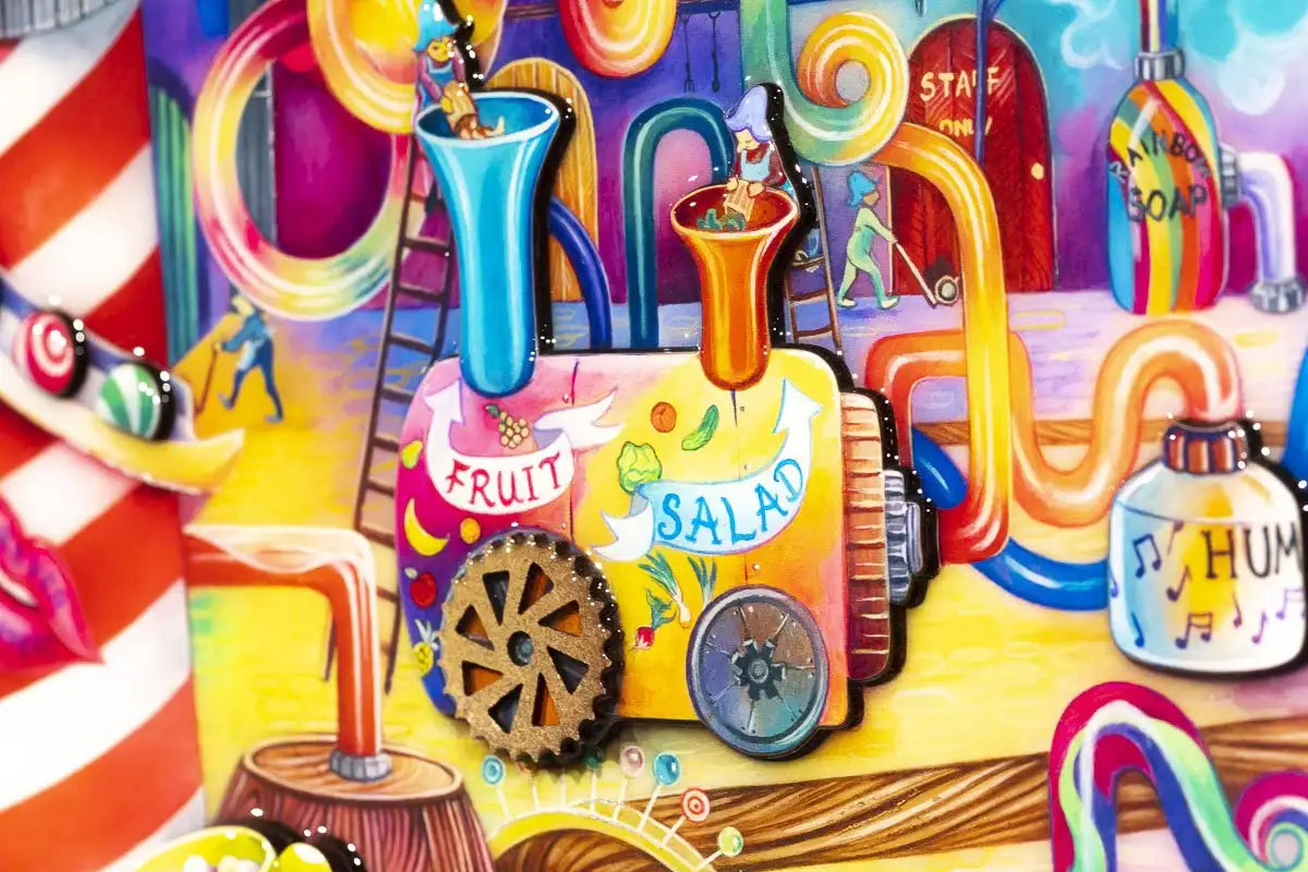 Sweets and Treats - Unique Edition by artist Kerry Darlington - Wyecliffe Galleries