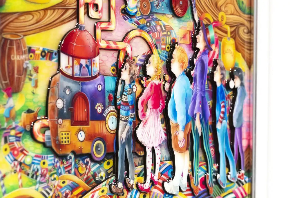 Sweets and Treats - Unique Edition by artist Kerry Darlington - Wyecliffe Galleries