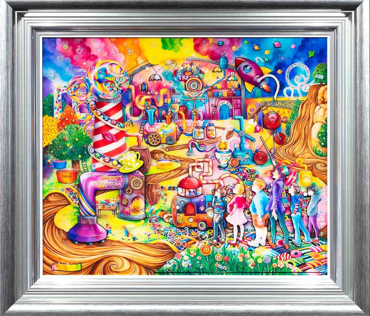 Sweets and Treats - Unique Edition by artist Kerry Darlington - Wyecliffe Galleries