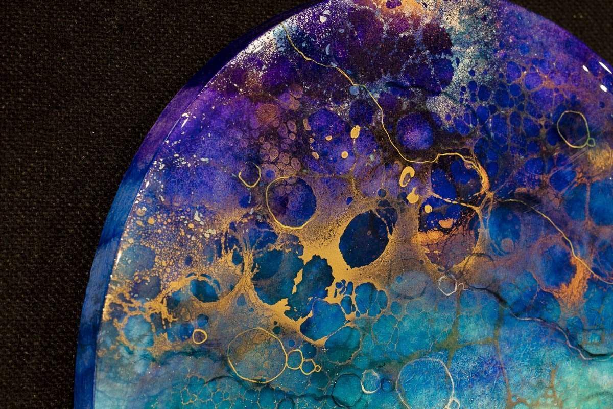 Szerelem - Original - SOLD by artist Kerry Darlington - Wyecliffe Galleries