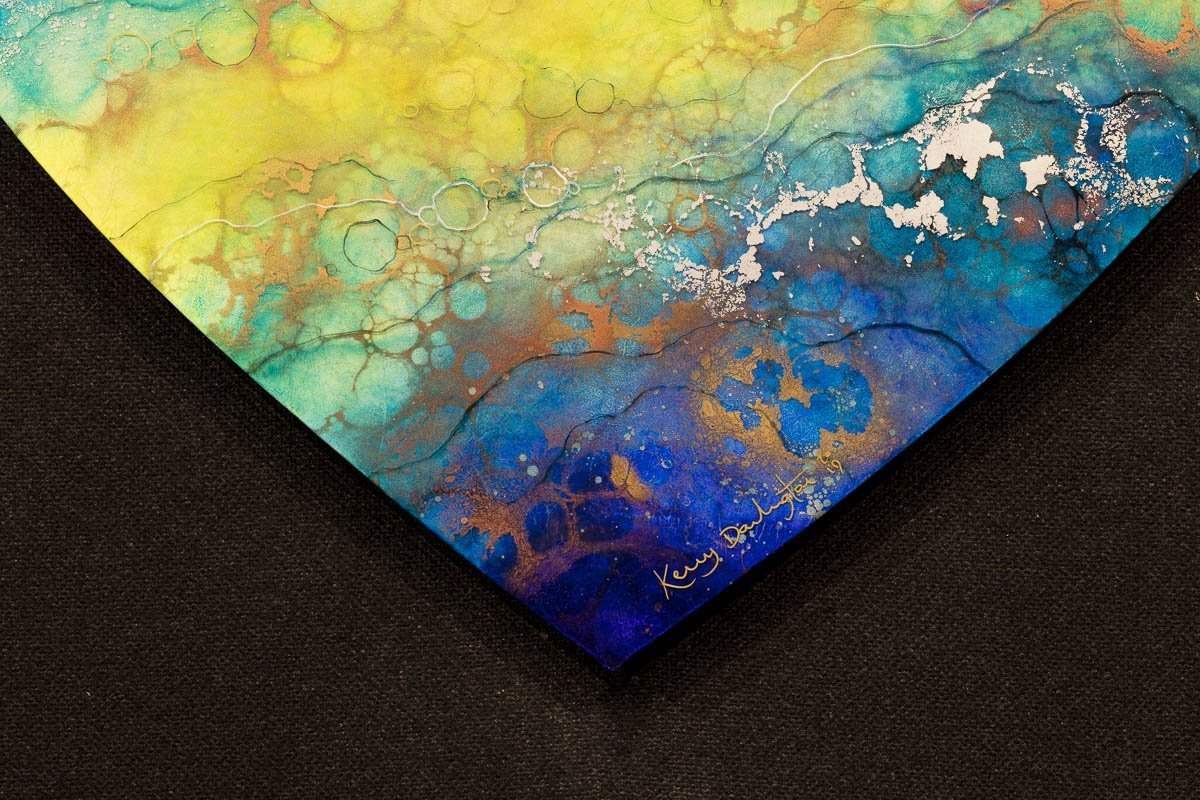 Szerelem - Original - SOLD by artist Kerry Darlington - Wyecliffe Galleries