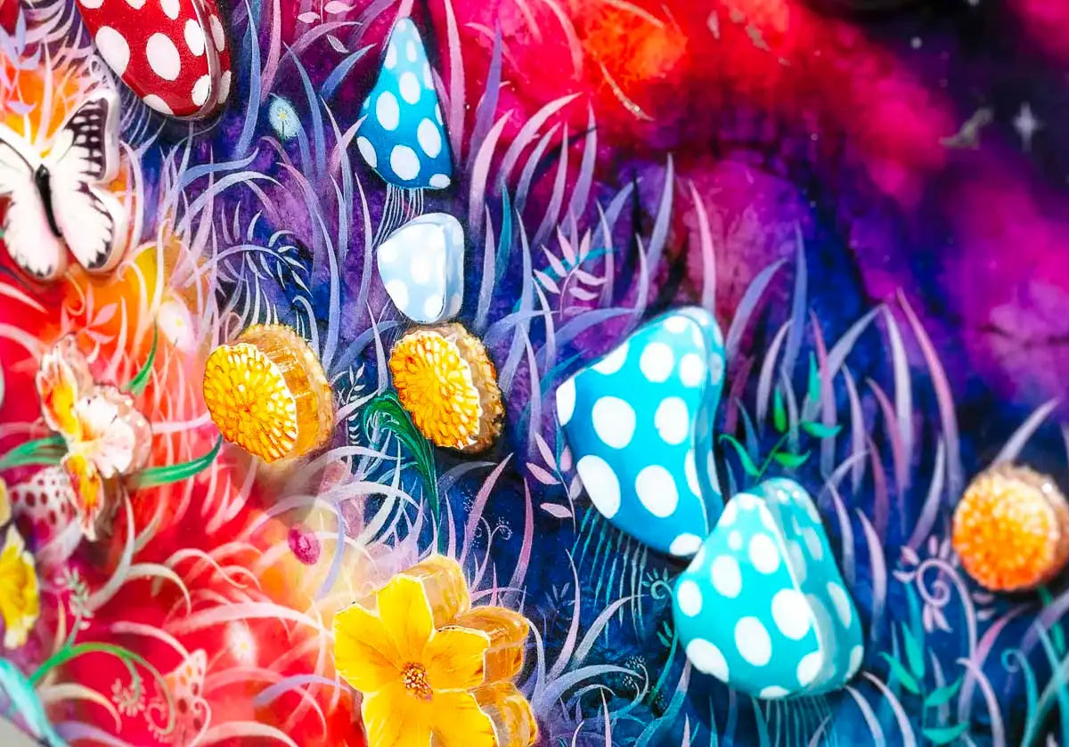 Talking to the Moon - Edition by artist Kerry Darlington - Wyecliffe Galleries