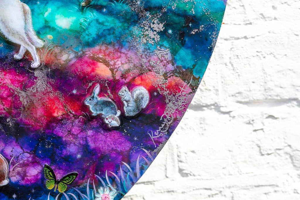 Talking to the Moon - Edition by artist Kerry Darlington - Wyecliffe Galleries