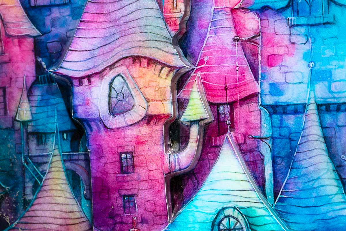 Talking to the Moon - Edition by artist Kerry Darlington - Wyecliffe Galleries