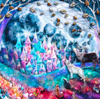 Talking to the Moon - Edition by artist Kerry Darlington - Wyecliffe Galleries