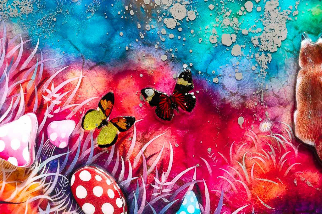 Talking to the Moon - Edition by artist Kerry Darlington - Wyecliffe Galleries