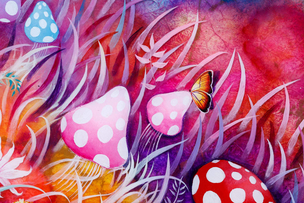 Talking to the Moon - Original - SOLD by artist Kerry Darlington - Wyecliffe Galleries