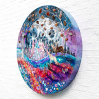 Talking to the Moon - Original - SOLD by artist Kerry Darlington - Wyecliffe Galleries