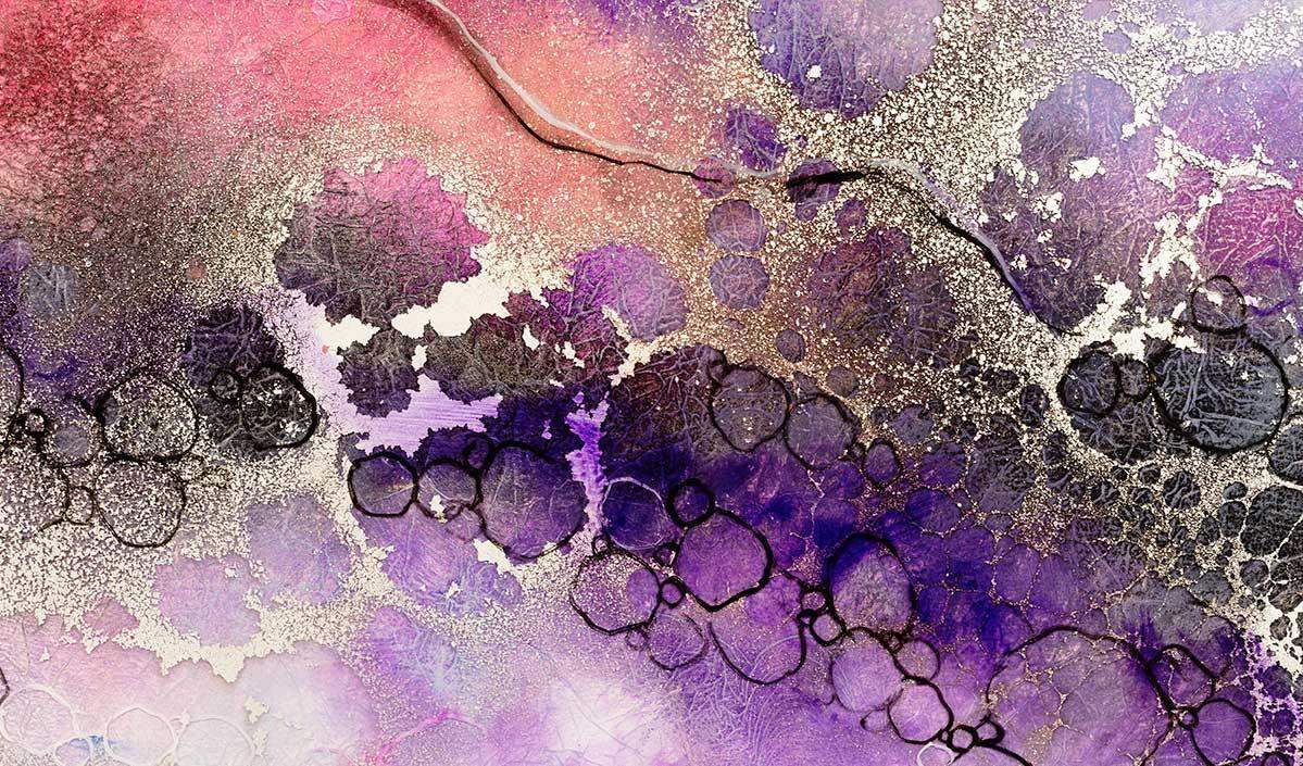 Tambora - Original - SOLD by artist Kerry Darlington - Wyecliffe Galleries