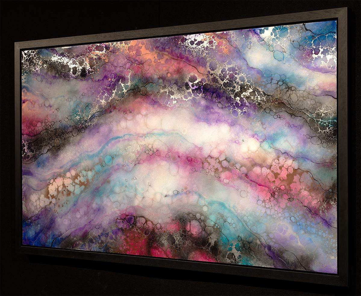 Tambora - Original - SOLD by artist Kerry Darlington - Wyecliffe Galleries