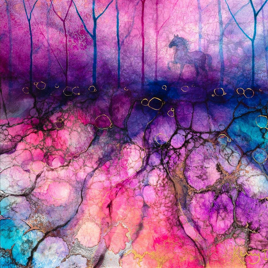 Tamogan - Original - SOLD by artist Kerry Darlington - Wyecliffe Galleries