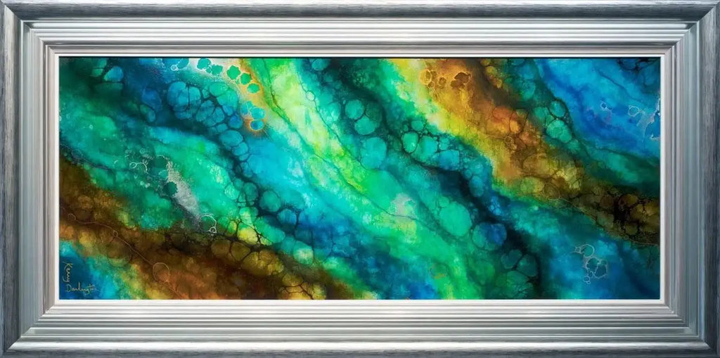 Tandikat - Original -SOLD by artist Kerry Darlington - Wyecliffe Galleries