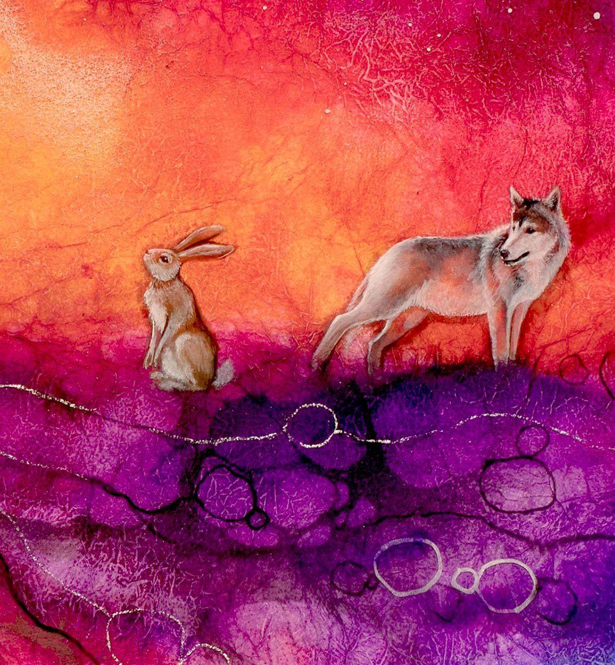 The Alchemist - Original - SOLD by artist Kerry Darlington - Wyecliffe Galleries