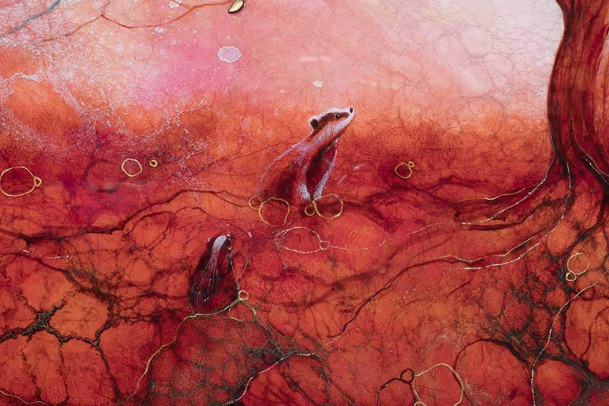 The Breath of Life - Original - SOLD by artist Kerry Darlington - Wyecliffe Galleries