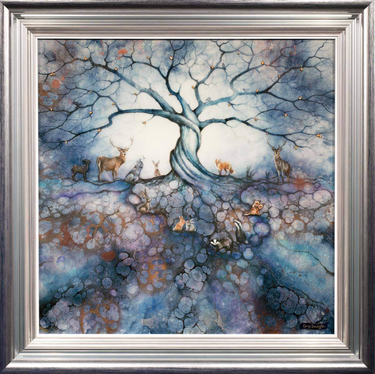 The Call of the Trees - Edition - SOLD by artist Kerry Darlington - Wyecliffe Galleries
