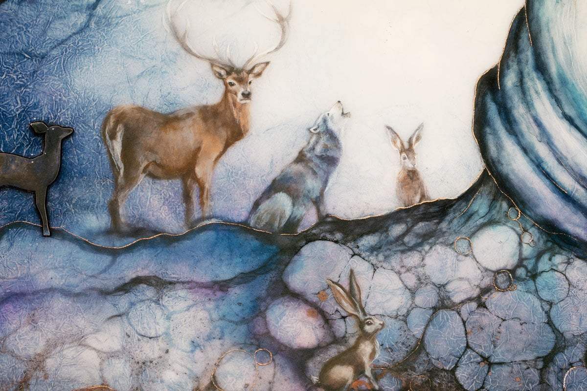 The Call of the Trees - Edition - SOLD by artist Kerry Darlington - Wyecliffe Galleries