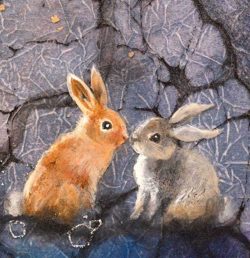 The Call of the Trees - Original - SOLD by artist Kerry Darlington - Wyecliffe Galleries