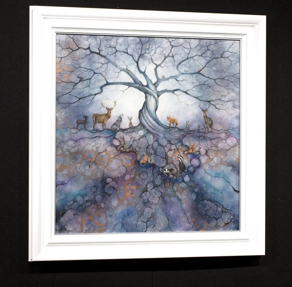 The Call of the Trees - Original - SOLD by artist Kerry Darlington - Wyecliffe Galleries