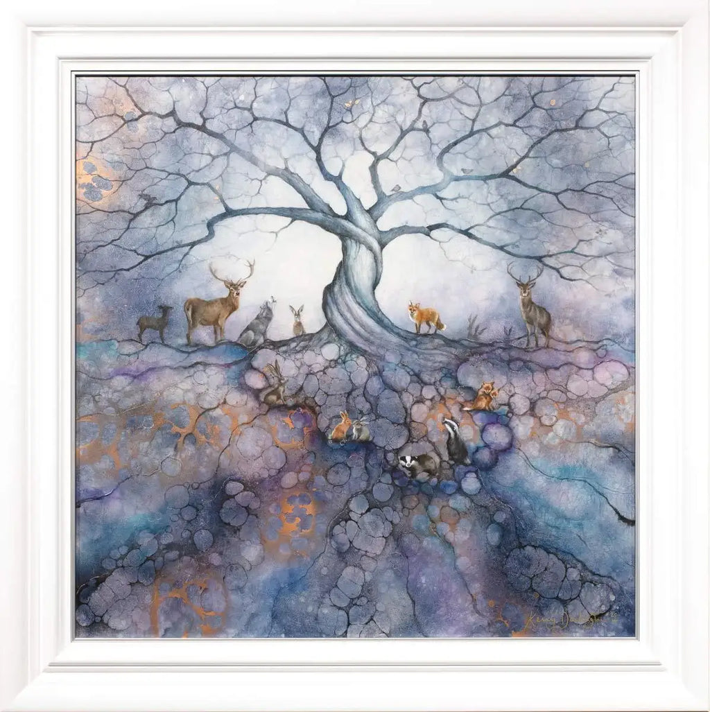 The Call of the Trees - Original - SOLD by artist Kerry Darlington - Wyecliffe Galleries