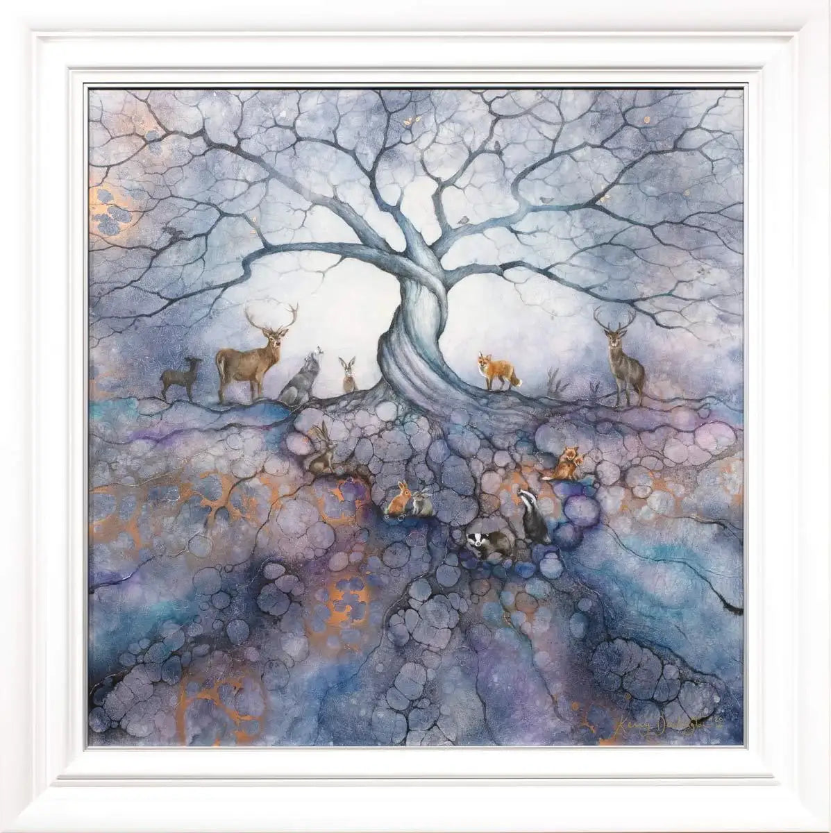 The Call of the Trees - Original - SOLD by artist Kerry Darlington - Wyecliffe Galleries