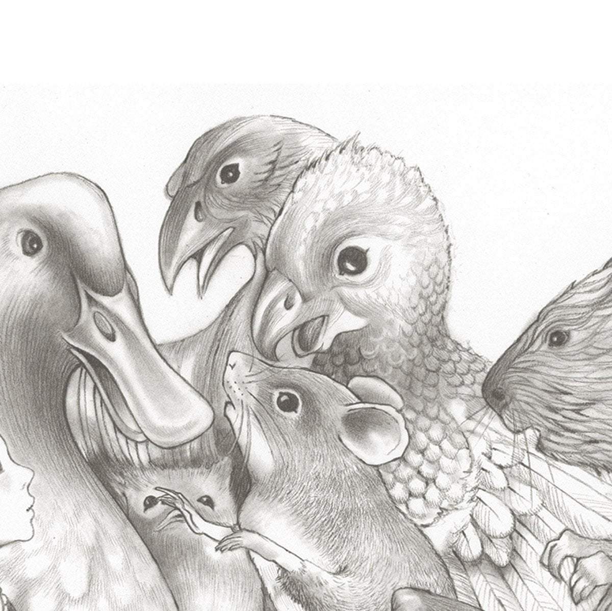 The Caucus-Race and a Long Tale - Original - SOLD by artist Kerry Darlington - Wyecliffe Galleries