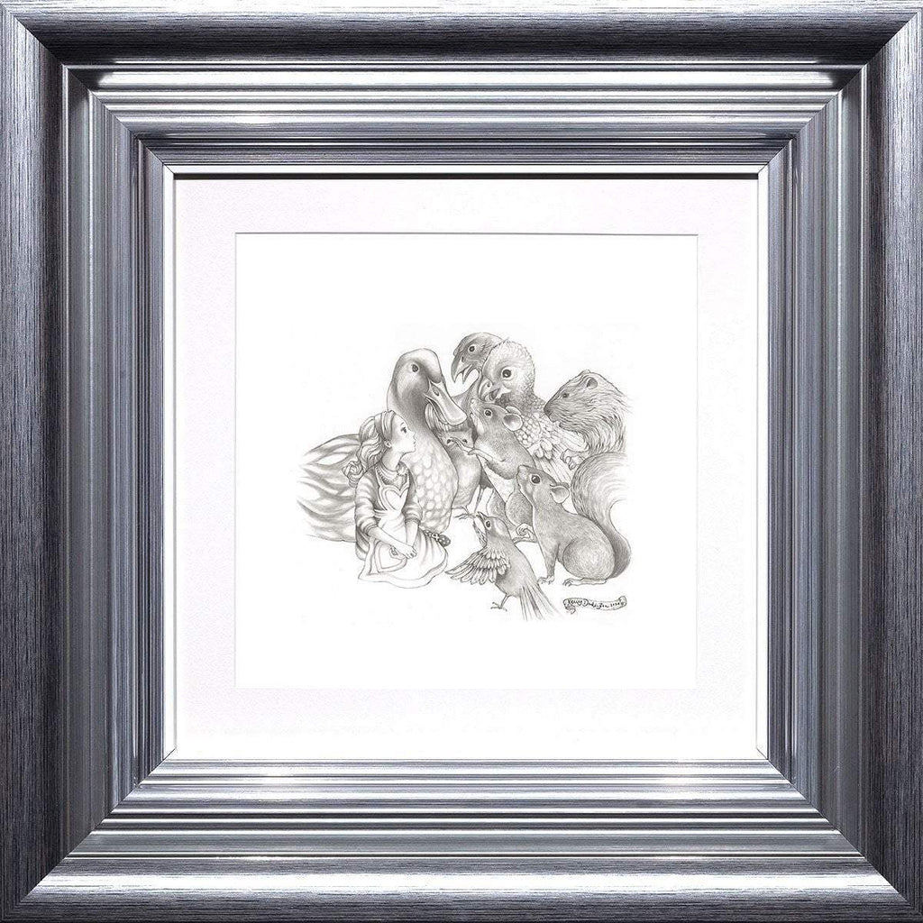 The Caucus-Race and a Long Tale - Original - SOLD by artist Kerry Darlington - Wyecliffe Galleries