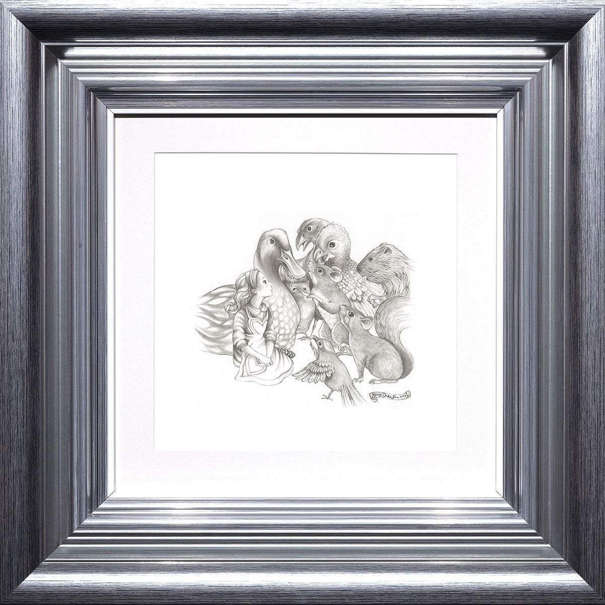 The Caucus-Race and a Long Tale - Original - SOLD by artist Kerry Darlington - Wyecliffe Galleries