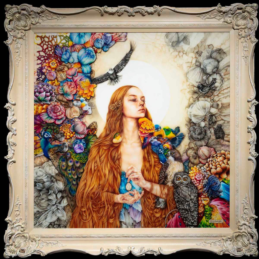 The Daughter of Gaia - Deluxe Edition - SOLD by artist Kerry Darlington - Wyecliffe Galleries