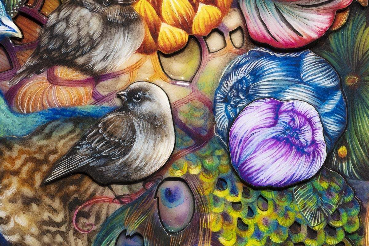 The Daughter of Gaia - Deluxe Edition - SOLD by artist Kerry Darlington - Wyecliffe Galleries