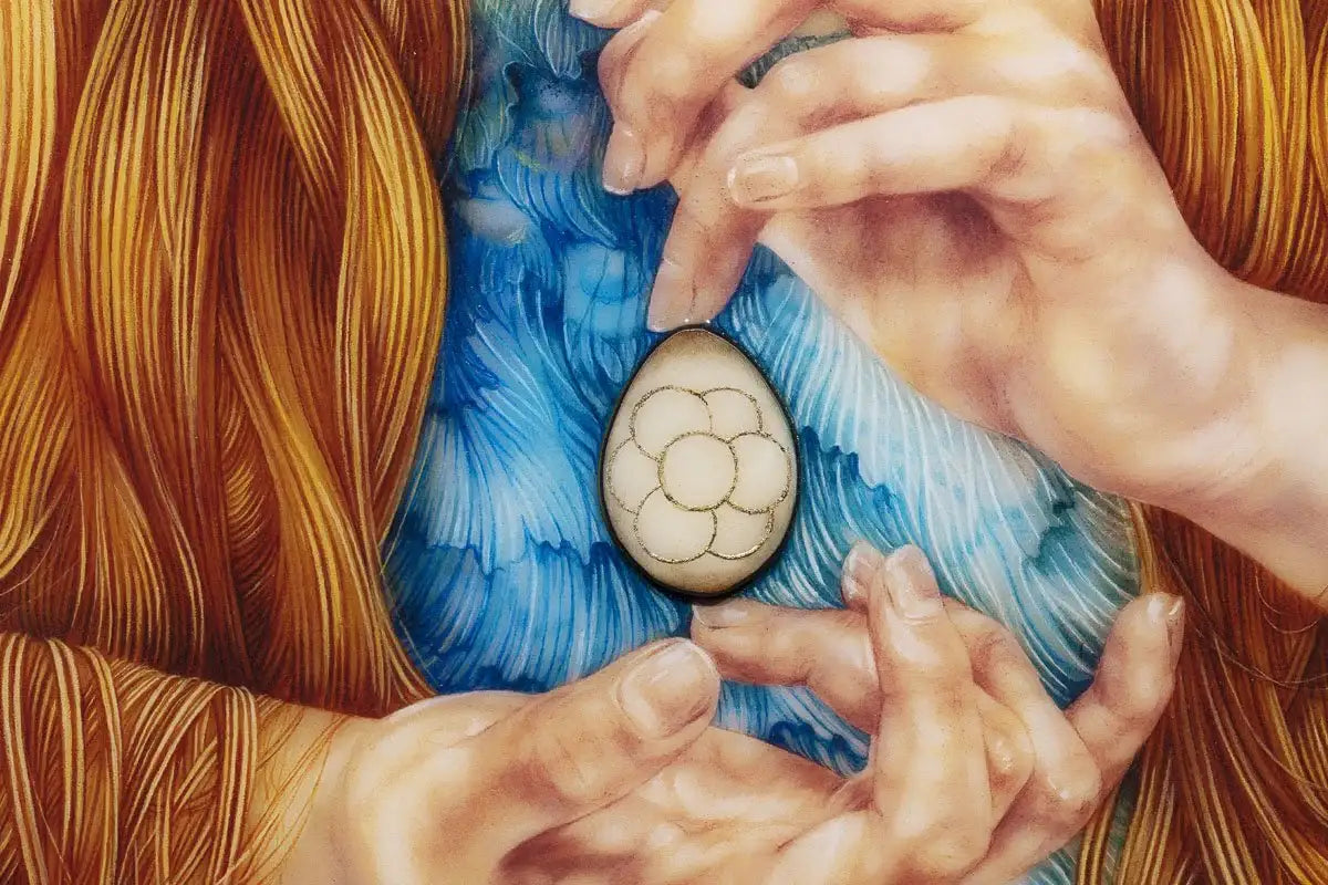 The Daughter of Gaia - Deluxe Edition - SOLD by artist Kerry Darlington - Wyecliffe Galleries